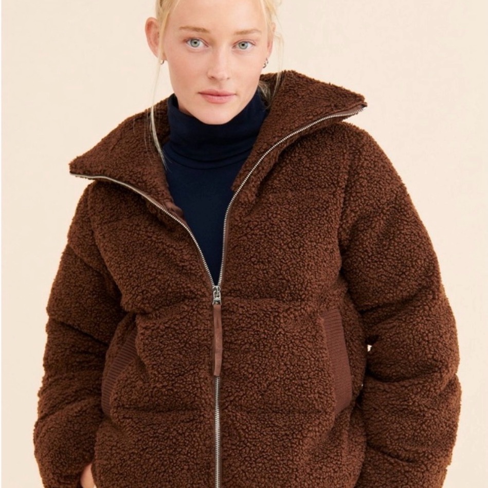 Varley Wilkins Sherpa Coat - Size L